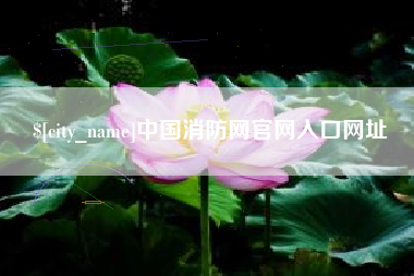长宁中国消防网官网入口网址