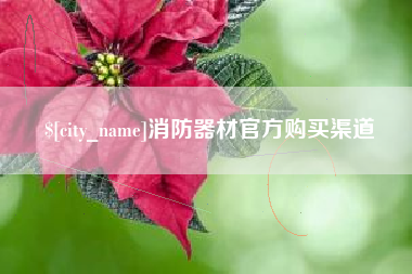长宁消防器材官方购买渠道