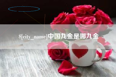 长宁中国九金是哪九金
