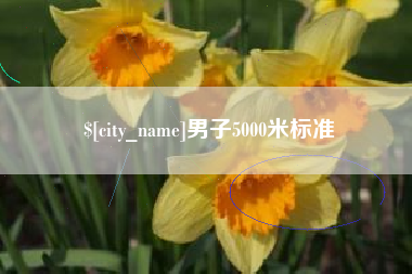 长宁男子5000米标准