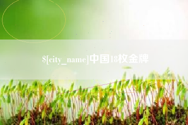 长宁中国18枚金牌