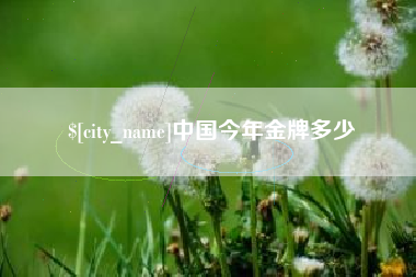 长宁中国今年金牌多少