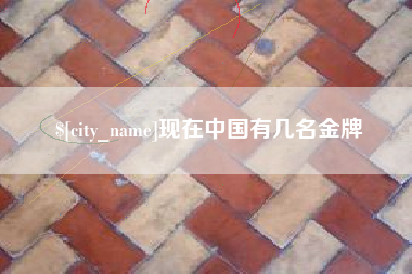 长宁现在中国有几名金牌