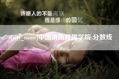 长宁中国消防救援学院 分数线
