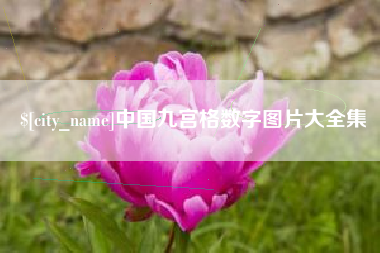 长宁中国九宫格数字图片大全集