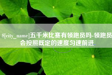 长宁五千米比赛有领跑员吗-领跑员会按照既定的速度匀速前进