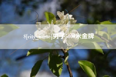 长宁男子5000米金牌