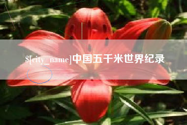 长宁中国五千米世界纪录