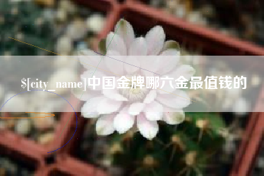长宁中国金牌哪六金最值钱的