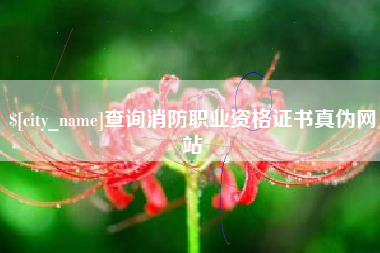 长宁查询消防职业资格证书真伪网站