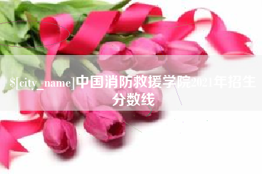 长宁中国消防救援学院2021年招生分数线