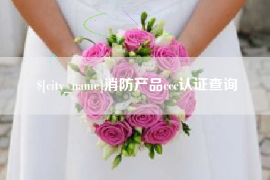 长宁消防产品ccc认证查询