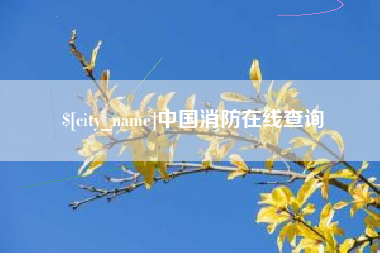 长宁中国消防在线查询