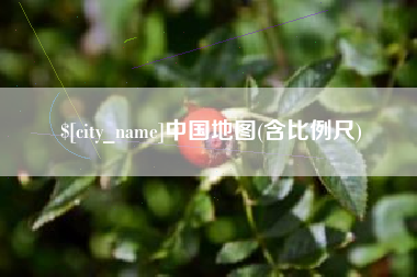 长宁中国地图(含比例尺)